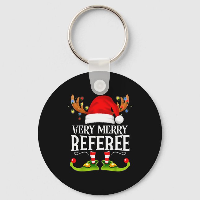 Llavero Very Merry X-mas Referee Matching Christmas  (Anverso)