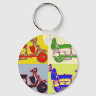LLAVERO VESPA DEL ARTE POP