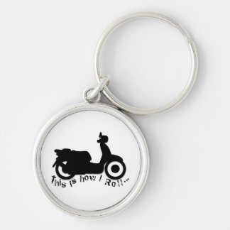 Llavero ¡Vespa o E-Bici - éste es cómo ruedo!