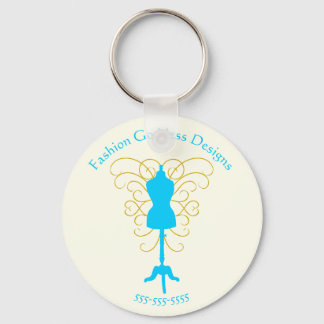 Llavero Vestido con Swirls - Keychain de la diosa del dise