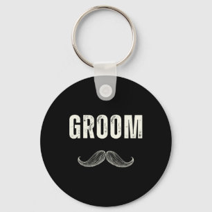 Llavero Vestimenta groom con bigote - Fiesta de Groom