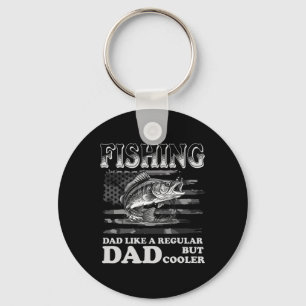 Llavero Vestimenta Vintage Pescando A Papá Como Una Grasa