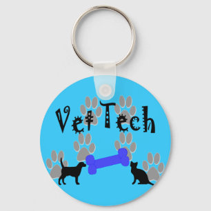 Llavero Vet TECH Con Hueso De Perro