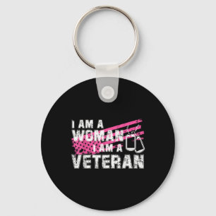 Llavero Veterana Día De Veteranas De La Bandera De Ee.Uu.