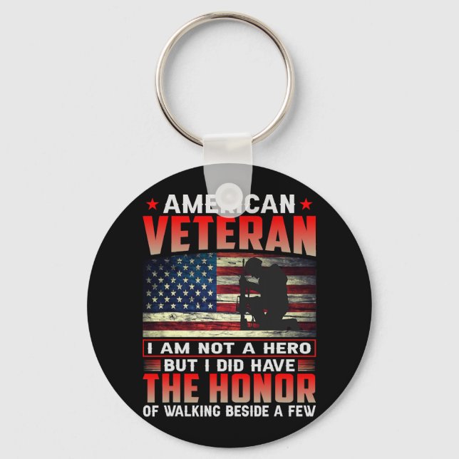 Llavero Veterano americano: El honor 38 (Anverso)