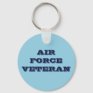 Llavero Veterano de la Fuerza Aérea de la Cadena Clave