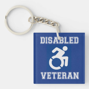 Llavero Veterano discapacitado