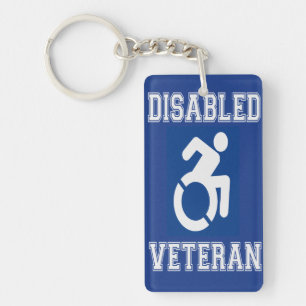 Llavero Veterano discapacitado