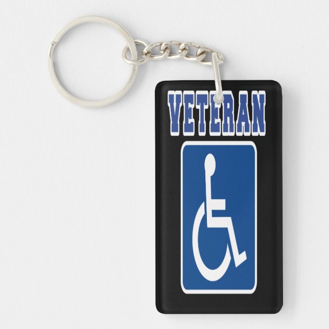 Llavero Veterano discapacitado (Frente)