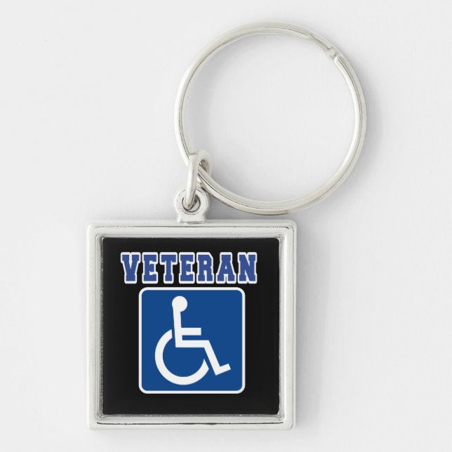 Llavero Veterano discapacitado (Frente)