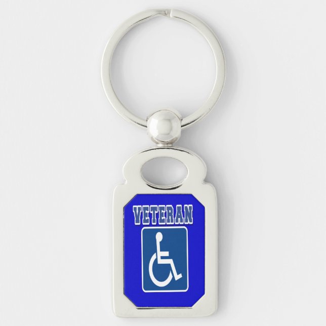 Llavero Veterano discapacitado discapacitado (Anverso)