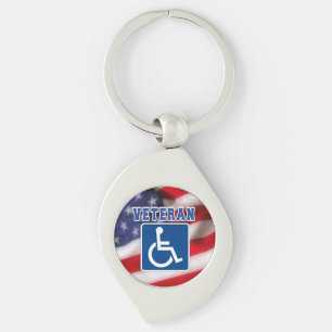 Llavero Veteranos discapacitados de los Estados Unidos