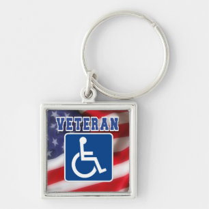 Llavero Veteranos discapacitados de los Estados Unidos