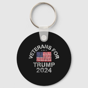 Llavero Veteranos Militares Para Trump 2024