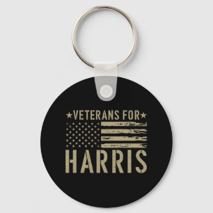 Llavero Veteranos Para Harris 2024 Vets Militares Kamala H