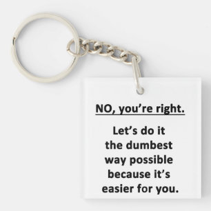 Llavero Vía más tonto