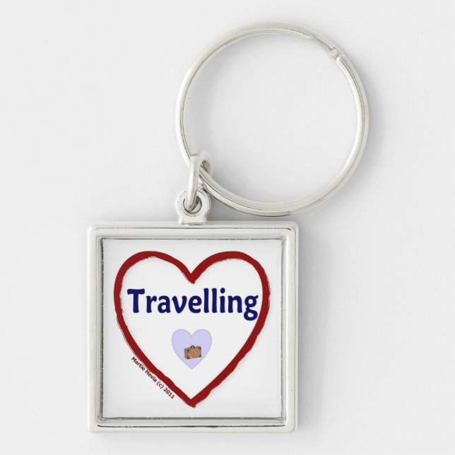 Llavero Viajar con amor (Frente)