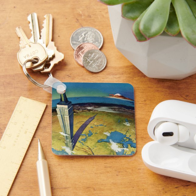 Llavero Viaje Clásico Nueva York Edificio Empire State (Escritorio )