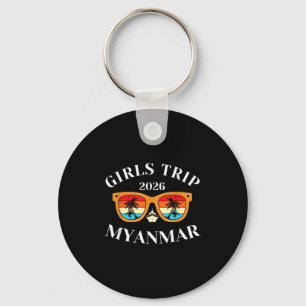 Llavero Viaje de chicas 2026 Myanmar Spring Break 2026 Cru