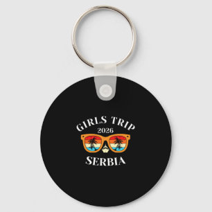 Llavero Viaje de chicas 2026 Serbia Vacaciones de primaver