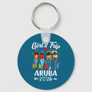 Llavero Viaje de Chicas a Aruba 2026 Cumpleaños