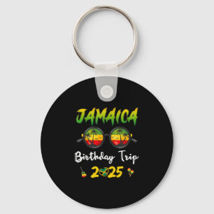 Llavero Viaje de cumpleaños a Jamaica 2025 Vacaciones fami