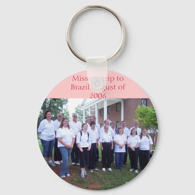 Llavero Viaje de misión al Brasil en agosto de 2006 (Anverso)