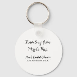 Llavero Viaje despedida de soltera añadir nombre fecha señ