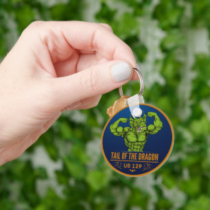 Llavero Viaje en moto de la cola del Dragon Deals Gap