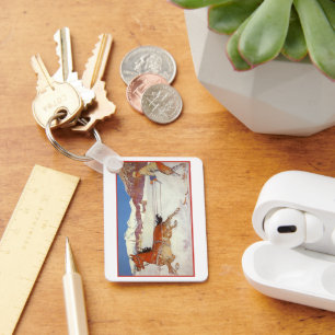 Llavero Viajes Antiguos, Invierno en Engadin Suiza