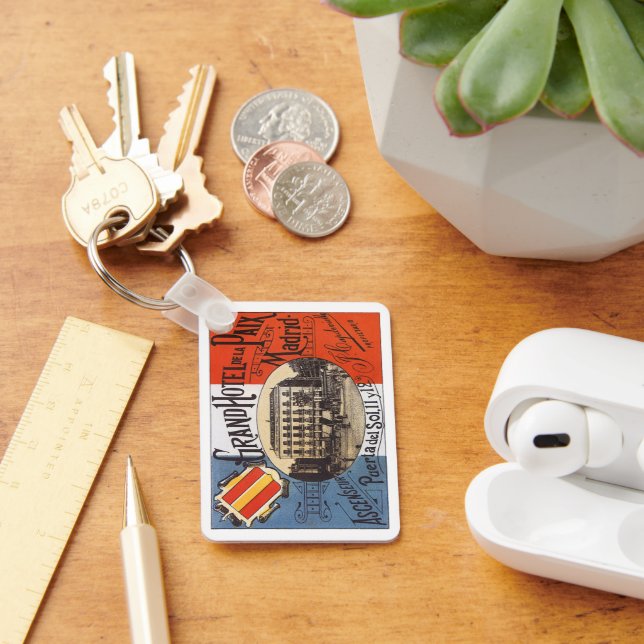 Llavero Viajes de época, Grand Hotel Paix, Madrid, España (Escritorio )