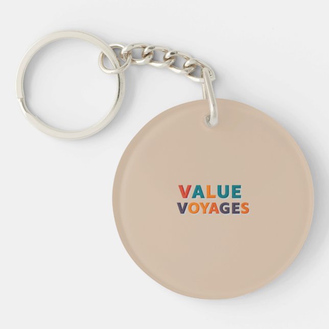 Llavero Viajes de valor (Frente)