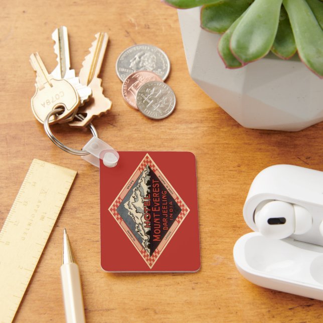 Llavero Viajes vintage, Monte Everest, Darjeeling India (Escritorio )