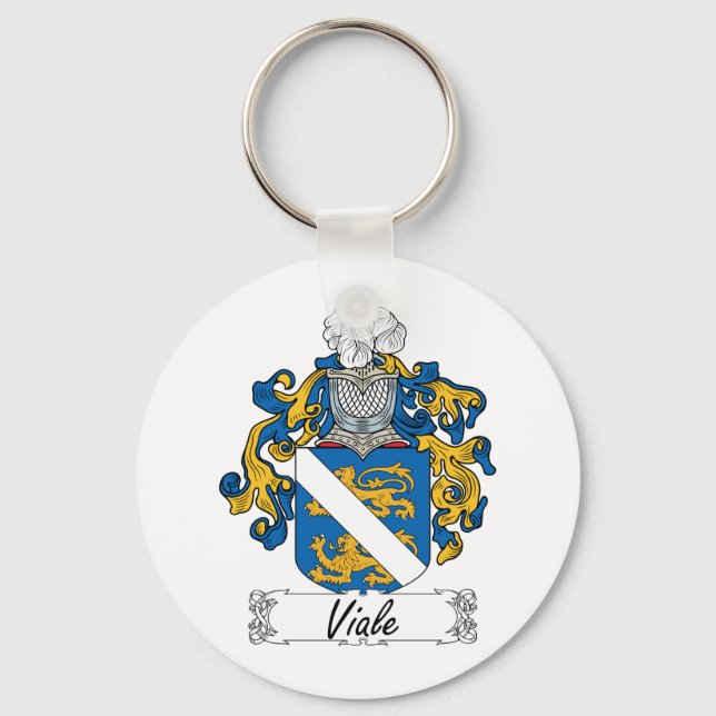 Llavero Viale Family Crest (Anverso)