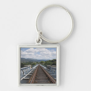 Llavero Vías encima del puente de Eiffel