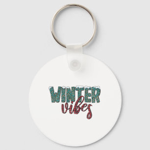 Llavero Vibes de invierno de regalo de Navidad