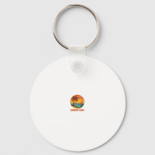 Llavero Vibes de verano - Diseño brillante, tropical y div