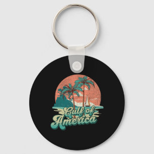 Llavero Vibes Retro Sunset Beach - Golfo De Eeuu