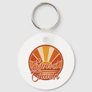 Llavero Vibra de playa Retro Sunset Chasin'