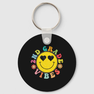 Llavero Vibraciones de 2do Grado Cara Feliz Sonrisa Regalo