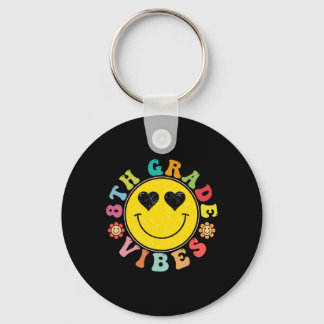 Llavero Vibraciones de 8º Grado Cara Feliz Sonrisa Regalo