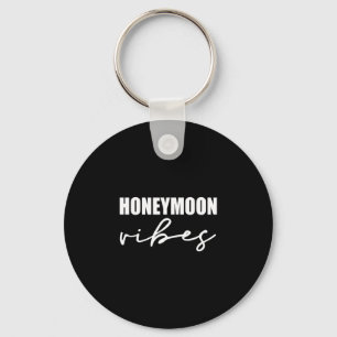 Llavero Vibraciones de luna de miel para el diseño de boda