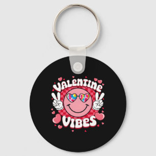 Llavero Vibraciones de San Valentín Hippie Tie Dye Gafas G