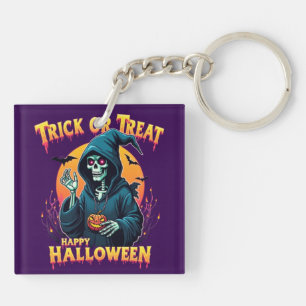 Llavero Vibraciones espeluznantes de Halloween: Truco o tr