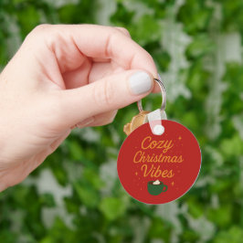 Llavero Vibraciones Navideñas Acogedoras