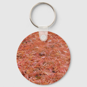 Llavero Vibrant Red Autumn Leaves