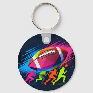 Llavero Vibrante Keychain Estadounidense de Fútbol