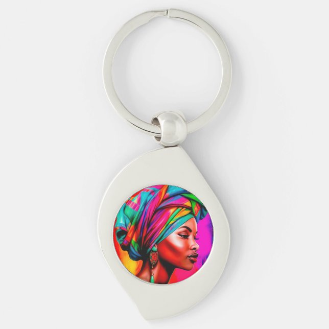 Llavero Vibrante serie de belleza 1 (Anverso)