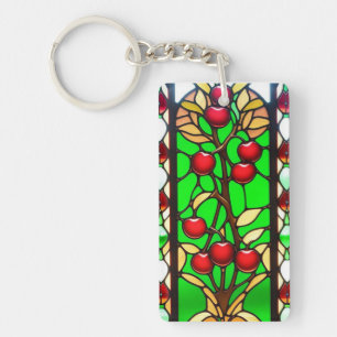 Llavero Vibrantes diseños florales y geométricos