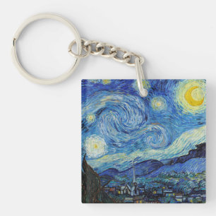 Llavero Vicent Van Gogh Starry Night Vintage Bella Artes